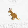 thumbnail image 4 of Inktastic Kangaroo Cute Girls Baby Dress, 4 of 5
