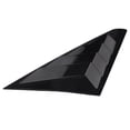 thumbnail image 5 of Rear Side Window Louvers, Scoop Louvers Cover Blinds for MG 5 MG5 2021 Car Exterior Accessories, Bright Black Style, 5 of 8