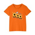 thumbnail image 1 of RXIRUCGD 2025 Vêtements d'Été pour Enfants T-shirt Imprimé Mode Mignon Col Rond Manches Courtes, 1 of 5