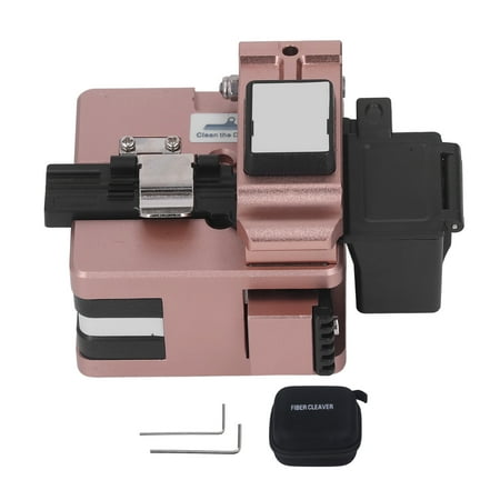 

Opitcal Fiber Cleaver Optic Fibre Cutter High Hardness Stainless Steel Plastic With Waste Box For Hot Melting Gold