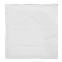 TEHAUX White Brushed Pillow Covers with Zipper Closure, Soft Pillow Liners for Bedroom, Living Room, and Home Decor