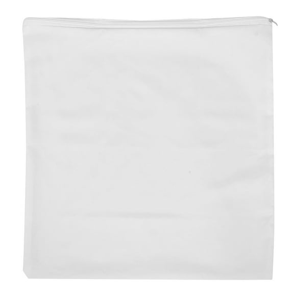 TEHAUX White Brushed Pillow Covers with Zipper Closure, Soft Pillow Liners for Bedroom, Living Room, and Home Decor
