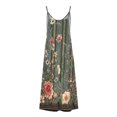 thumbnail image 5 of Ruimatai Women's Flowy V-Neck Printed Maxi Dress Sleeveless Summer Casual Beach Sundress for Travel Party Plus Size, 5 of 5
