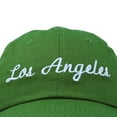 thumbnail image 6 of DALIX Los Angeles Baseball Cap Mens Womens Hats LA in Olive, 6 of 7