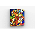 thumbnail image 2 of Cuadro Decorativo The Simpson Personajes Abstracto Canvas Listo Para Colgar 28x41cm Jungle Art Impresion Tela Arte, 2 of 6