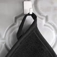 thumbnail image 4 of 100% Cotton Terry Pot Holders For Kitchen, 2-Pack, 8.5"x8.25" Black, 4 of 8