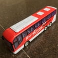 thumbnail image 4 of 12.5'' School Bus Toys Car Model for Kids, 1:30 Scale City Bus for Toddlers, DieCast Inertia Pull Back Play Buses Vehicle for Boys Girls, Birthday Party Gift for Children’s (Red), 4 of 9