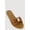 CHESTNUT, variant on Women's Bow Band Metallic Detail Slide Sandals