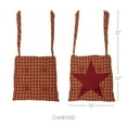 thumbnail image 4 of Primitive Chair Pad Country Star Seat Cushion TCC Brands, 4 of 8
