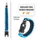 thumbnail image 3 of Navaja Inoxidable En Pulsera Azul Con Negro Malubero Malu1420, 3 of 3