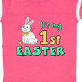 thumbnail image 4 of Inktastic It's My 1st Easter with Cute Chick and Bunny Boys or Girls Baby Bodysuit, 4 of 5