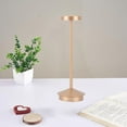 thumbnail image 3 of Lampe de Table LED Rechargeable 3 Températures de Couleur Sans Fil Batterie 2000mAh Port de Charge USB C Design Portable Dimmable Éclairage de Grande Surface, 3 of 7