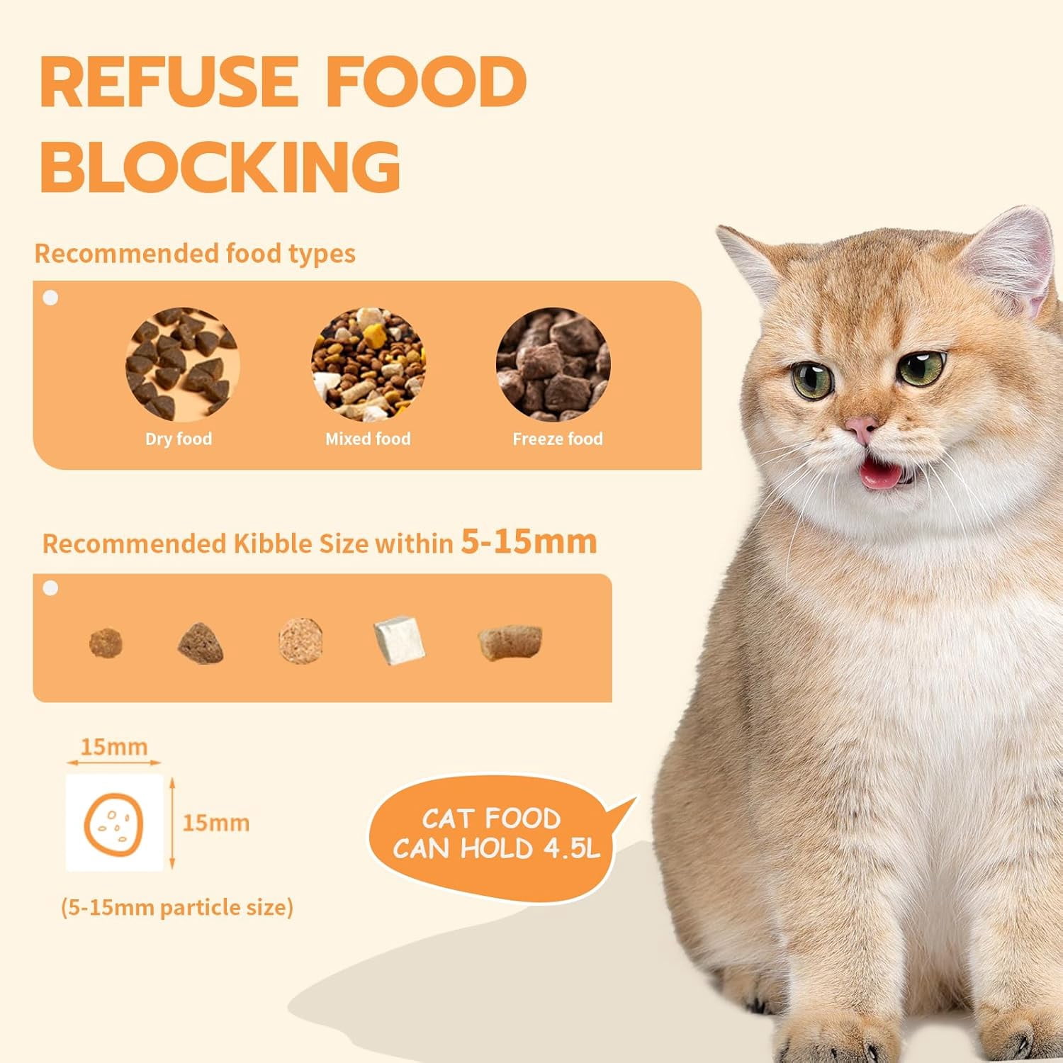 7L Automatic Cat Feeder with Camera and Water Fountain Dispenser 1080P HD Video WiFi Timed Auto Feeder for Multiple Cats Detachable Easy Clean White