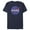 Navy Blue, variant on Men's NASA Circle Logo Graphic Tee Navy Blue X Large