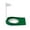 White + Green, variant on Windfall Indoor Golf Putting Cup with Hole Flag Return Ball Training Putter Practice Aids