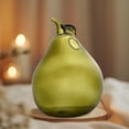 thumbnail image 4 of tamizeot Glass Flower Vase Modern Decorative Statue Gift Multi Functions Unique Fragrance Diffuser Stylish Home Office Accessory Pear, 4 of 6