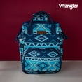 thumbnail image 6 of Wrangler Aztec Travel Backpack Baby Bag for Women with Stroller Strap and Side Bottle Pockets Organized Diaper Bag, Navy, 6 of 7
