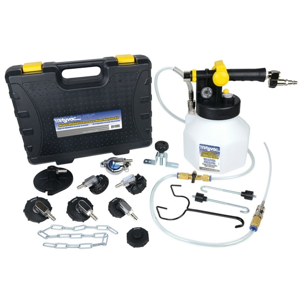 Mityvac MV7840 Pressure Bleed Kit for Bleeding Hydraulic Brakes and Clutches