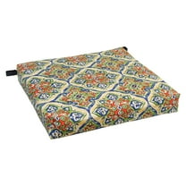 Blazing Needles 20-inch by 19-inch Patterned Outdoor Chair Cushion 93454-1CH-OD-189