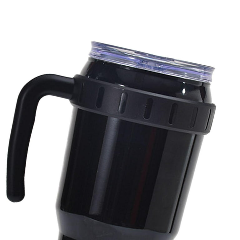 Large Capacity Water Bottle with Handle and Straw Lid Insulated Reusable  Stainless Steel Travel Mug Coffee Cup 1200ml 40oz