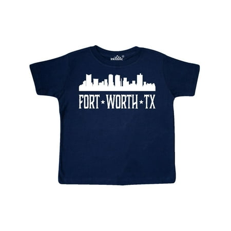 

Inktastic Fort Worth Texas Skyline TX Cities Gift Toddler Boy or Toddler Girl T-Shirt
