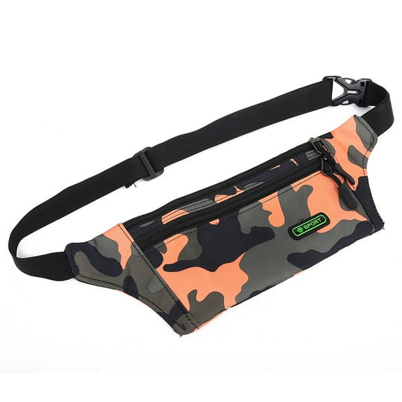 Boys Girls Kids Comouflage Fanny Pack Travel Bum Bag Money Waist Belt Walking Ho