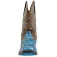 thumbnail image 5 of Roper Girls Southwest Glitter Square Toe Cowboy   Mid Calf Boots, 5 of 7