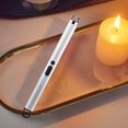 thumbnail image 4 of Nmdmisc Candle Lighter,Windproof Plasma Arc Lighter,USB Rechargeable Lighter,lighters for Candle BBQ Camping Festivals,Silver, 4 of 6