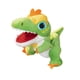 thumbnail image 3 of Juguete de peluche de Animal Hugo Marioneta de mano de dinosaurio Juguete de aprendizaje Verde, 3 of 9