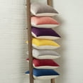 thumbnail image 5 of Nourison Life Styles Solid Velvet Grey Decorative Throw Pillow , 16" x 16", 5 of 5
