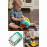 Infantino 6-36 Months Toy Value Set, includes Phonebook, Snail, and Giraffe