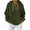 Army Green, variant on Plus Size Waffle Knit Hoodie Tops for Women Lightweight Casual Quarter Zip up Long Sleeve Drawstring Hooded Pullover Sweatshirts Loose Oversized Baggy Sweaters with Pockets Navy XXXL