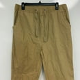 thumbnail image 3 of Galaxy By Harvic Mens Khaki Beige Basic Stretch Twill Joggers Size L $48, 3 of 9