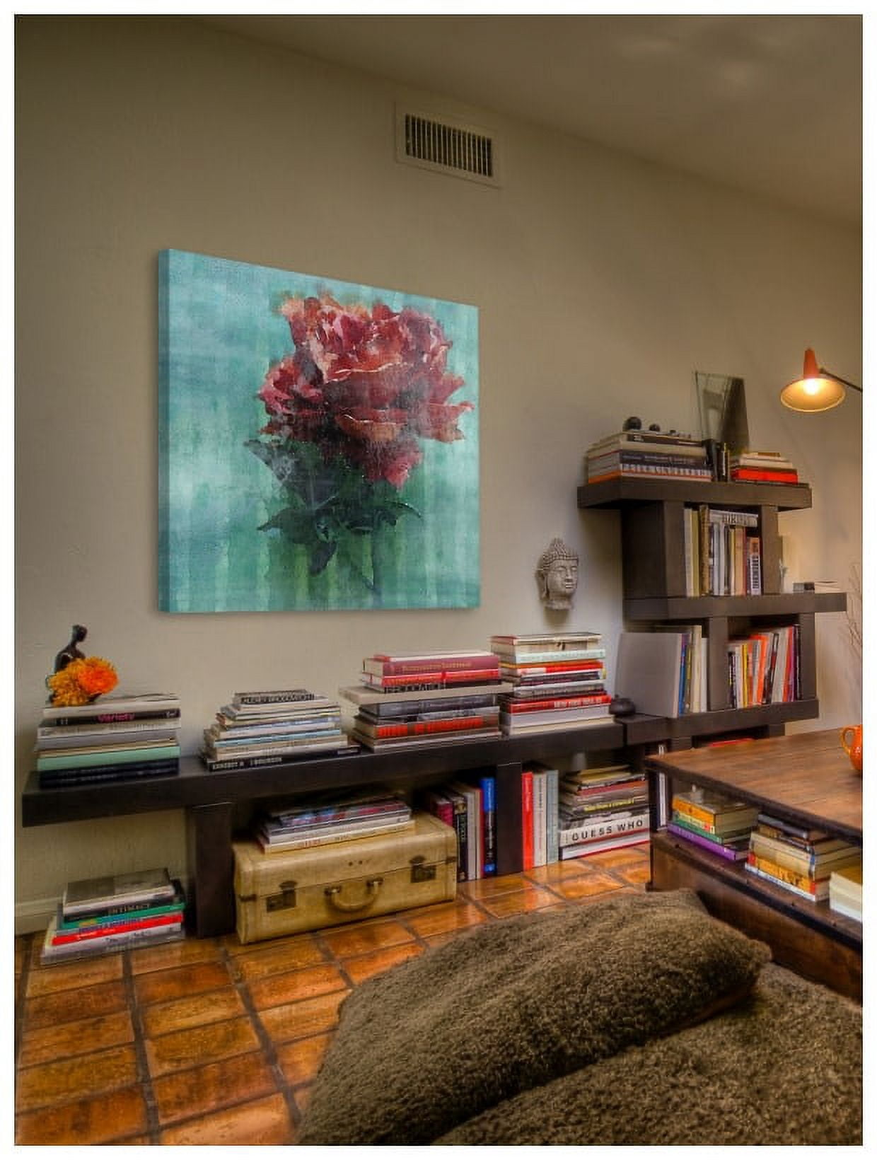 Marmont Hill - "Love in Red" by Irena Orlov Painting Print on Wrapped Canvas