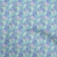 thumbnail image 1 of oneOone Polyester Spandex Light Blue Fabric Asian Tie & Dye Craft Projects Decor Fabric Printed By The Yard 56 Inch Wide, 1 of 4