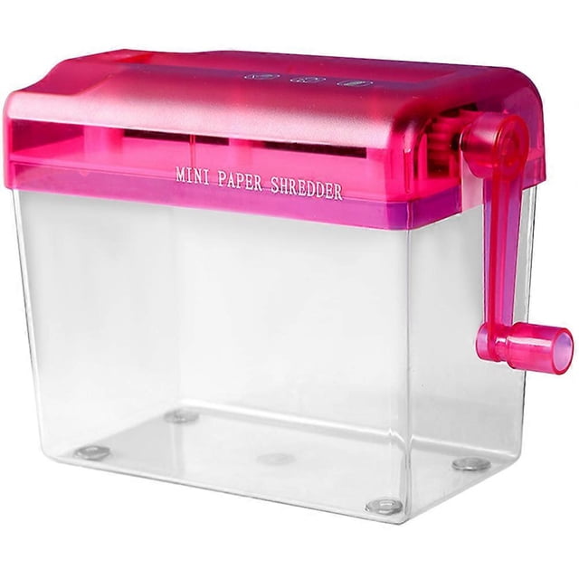 Office Hand Shredder Household Small Shredder Convenient Manual Shredder Office Accessory