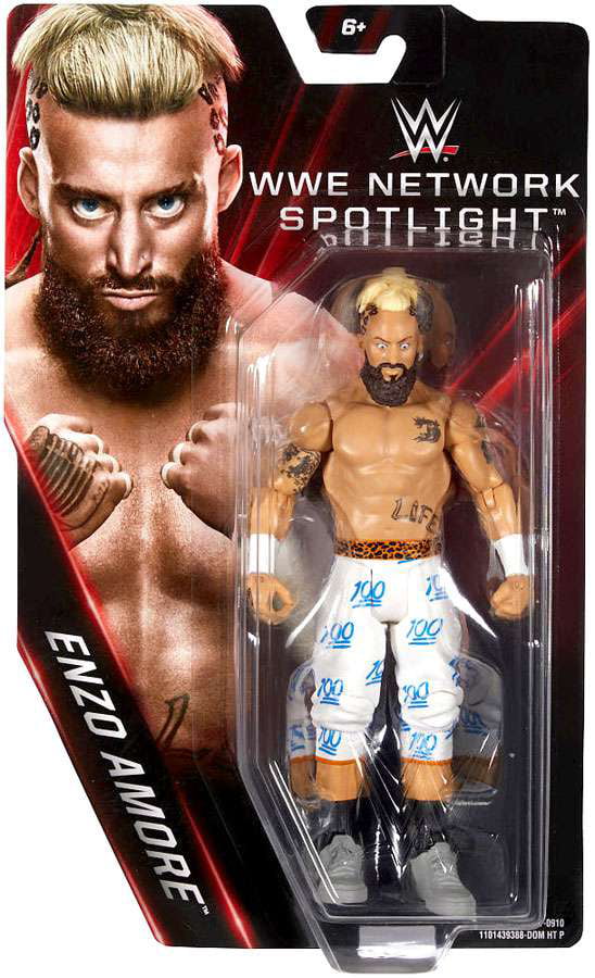 *UNRELEASED* ENZO AMORE WWE Mattel BATTLE PACK 52 Figure RARE PULLED Real1 nZo 