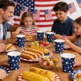 thumbnail image 6 of Independence Day Paper Cups, 10-Pack Disposable Drinking Cups, Red, White and Blue Color Scheme, Suitable for July 4th Parties, Outdoor Activities and Camping., 6 of 6