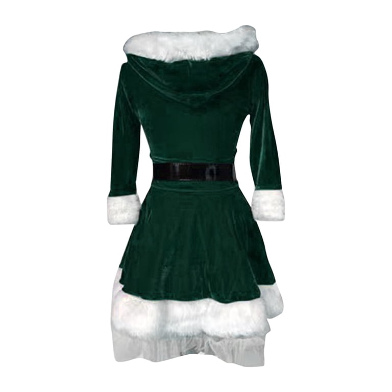 green quiz dress Rosemary Clooney as Betty Haynes 1950s Green Velvet Dress White Christ –  LausenCrafts