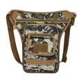 thumbnail image 2 of GARENDE Drop Leg Bag Thigh Bag Detachable Leg Straps Men Women Practical Waterproof Waist Pack for Travel Motorbike Outdoor Fisherman Green, 2 of 9