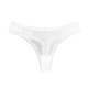 thumbnail image 5 of Gibobby Ropa interior hipster para mujer Mujeres sexy encaje transpirable hueco tanga cintura niñas bragas （Blanco， M), 5 of 5