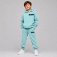 thumbnail image 2 of RUTAYY Boys 2 Piece Set City Graphic Long Sleeve Pullover Hoodie Jogger Pants Casual Everyday Wear Outfits, Blue, 2 of 7