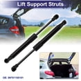 thumbnail image 2 of Unique Bargains 2 Pcs Rear Hatch Lift Support Struts Gas Spring No.99751155101 for Porsche Boxster Convertible 2004-2012 Black, 2 of 7