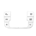 thumbnail image 2 of Bgsha Sliver Plastic Car Center Console Media Mouse Button Decorative Trim Stickers For Mercedes EQB Replacement Car Accessories, 2 of 10