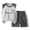 Z01 Grey, variant on JUMEYU Toddler 2 Piece Workout Set Boys 2-Piece Short Sleeve Graphic T-Shirt and Joggers Shorts Set 18 24 Months (Blue,18-24 Months)