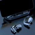 thumbnail image 4 of Auriculares sobre la oreja IPX7 Llamadas manos prueba de agua Ligero para entrenamiento Negro, 4 of 9