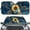 Sunflower Marble Print, variant on Yuyamidu Colorful Dog Paw Car Windshield Sun Shade Adorable Automotive Windshield Sunshades for SUV Truck Van Auto Interior Accessories UV Sun and Heat Reflector