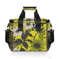 thumbnail image 7 of FORMRS Insulated Cooler Bag 24 Cans Capacity Soft Leakproof Lunch Box with Side Pockets, Yellow Flowers, 7 of 7