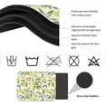 thumbnail image 2 of Washable Rubber Lemon Dish Drying Mats For Kitchen Counter Home Large Coffee Bar Pad Accessories And Decor For Utensils Stemware (18''''x24''''), 2 of 5