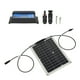thumbnail image 3 of Panel de células solares monocristalino de 15W y 18V, kit de panel solar portátil para coche y barco (controlador solar + 30 A), 3 of 5